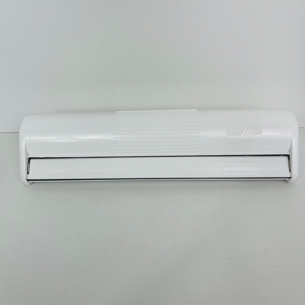 Reynolds Wrap & Foil Dispenser White Plastic Countertop Wall Mount Good